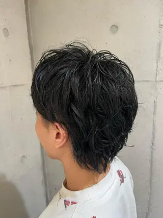 ショート 小栗 昇大のヘアスタイル