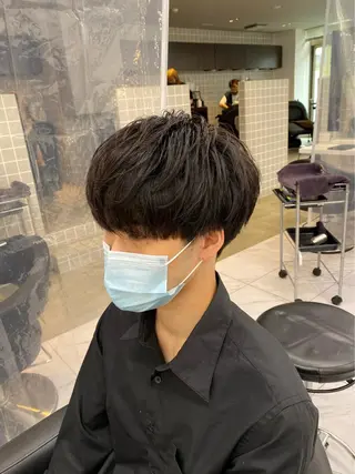 ショート カラー パーマ ヘアアレンジ メンズ 🔷横浜/メンズ TAKUMI🔷のヘアスタイル