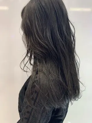 ロング ハッシュカット/ハイ トーン/MANAMIのヘアスタイル