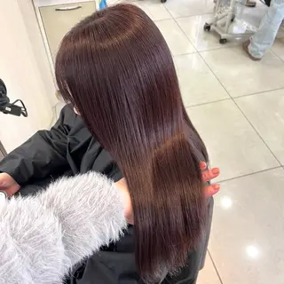 ロング カラー 横浜/ミルクティー カラー🤍みうのヘアスタイル