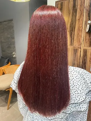 カラー ロング 秋草 海斗のヘアスタイル