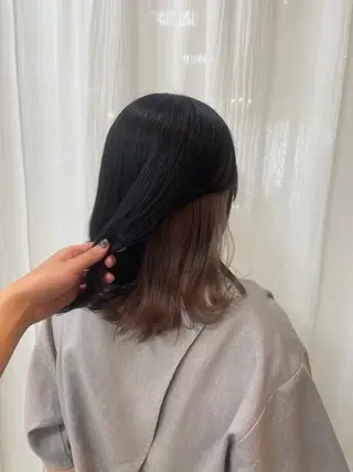 ミディアム miyabi/ eMuのヘアスタイル