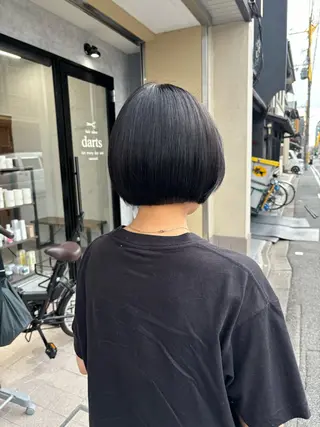 ショート darts所属・マツダ レンのヘアスタイル