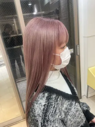 ロング カラー ゼンコー国分寺店所属・岡田 昂樹のヘアスタイル