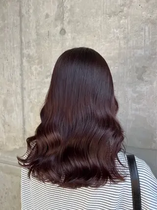 ロング カラー 表参道/透明感カラー /暗髪/ジュキヤのヘアスタイル