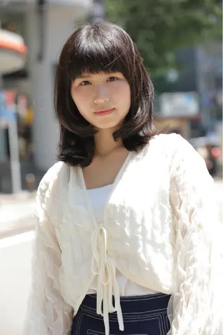 ミディアム Endearing 銀座/レイヤーカットのヘアスタイル