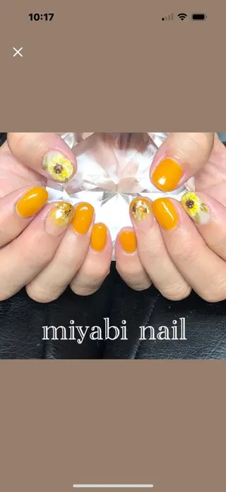 ネイル miyabi nail 桂川駅近くのネイルデザイン