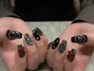 ネイル 【Zina京都駅前】 きぬがわ らむのネイルデザイン