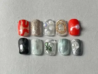 ショート @Unica_ honmachiのネイルデザイン