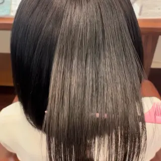 ミディアム Clipperループ所属・スダ ユキナ 髪質改善水素カラーのヘアスタイル