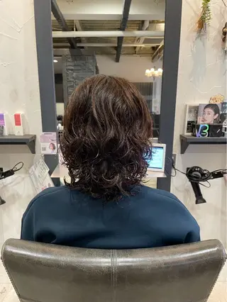 パーマ granci.所属・池田 愛菜のヘアスタイル