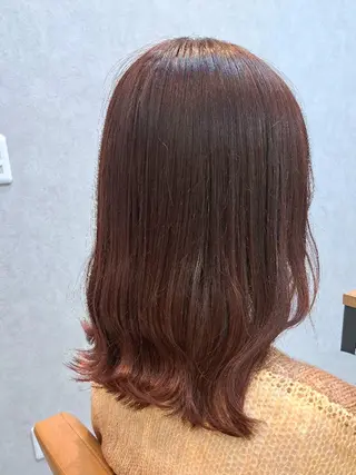 セミロング Zina福岡天神 寺倉幸歩のヘアスタイル