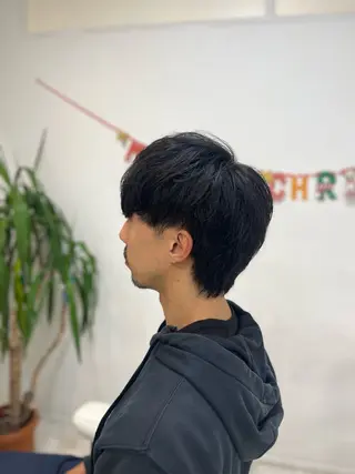 メンズ 岡崎 嶺のヘアスタイル