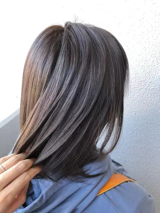 ミディアム カラー 門田 恭弥のヘアスタイル