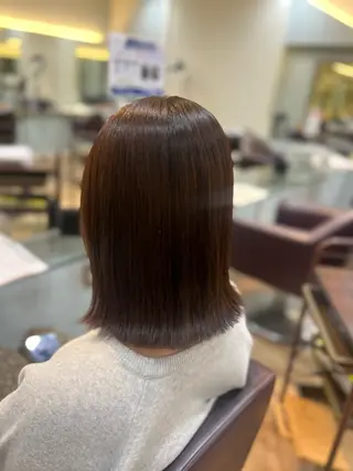 ミディアム hair&make first 山形所属・安部 流唯のヘアスタイル