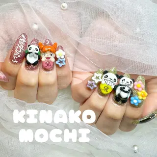 ネイル Nail Salon  Soleil所属・SOLEIL☀️｡ﾟ ワンホン/推し活のネイルデザイン