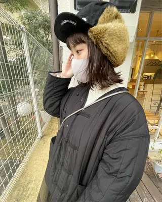 ショート 🙃 透明感カラー/ボブのヘアスタイル