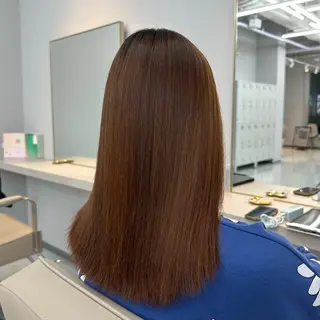 ロング 佐々木 玲のヘアスタイル