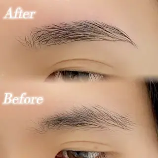 メンズ アイブロウ Unefleur LARME airaの眉毛・アイブロウイメージ