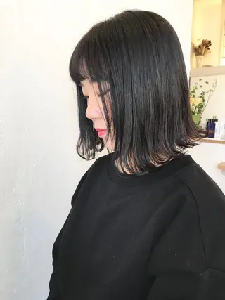 ミディアム Hair Musee   柱店所属・topstylist 吉住 早織のヘアスタイル