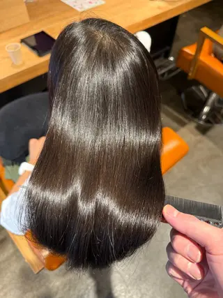 ミディアム 髪質改善／美髪矯正 林田和真のヘアスタイル