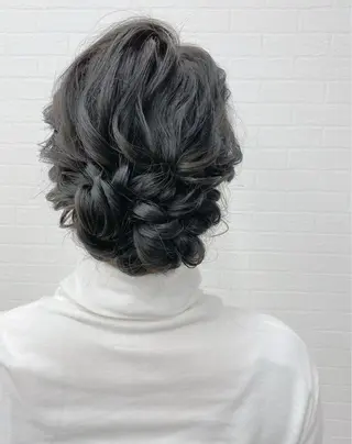 ロング ヘアアレンジ GRANLUSSO 〜グランルッソ駅前店所属・木口 嘉美のヘアスタイル