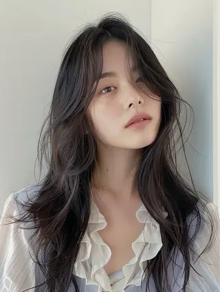 ロング NANAMI/海外風 レイヤー/ボブのヘアスタイル