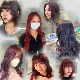 カラー ハイトーン/くすみ カラー seina★のヘアスタイル