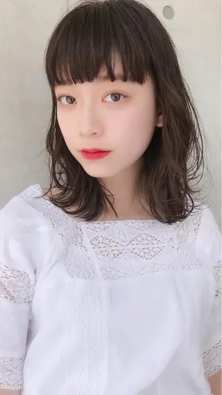 ミディアム カラー パーマ ヘアアレンジ メンズ 🎀愛されモテヘア♡ 梅澤夏基🎀のヘアスタイル