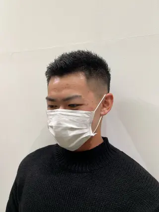 ショート luce所属・千代 夏輝のヘアスタイル