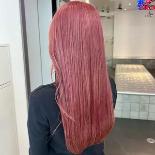 ロング カラー 🌼動き×透明感🩵 ハイトーン/ナナのヘアスタイル
