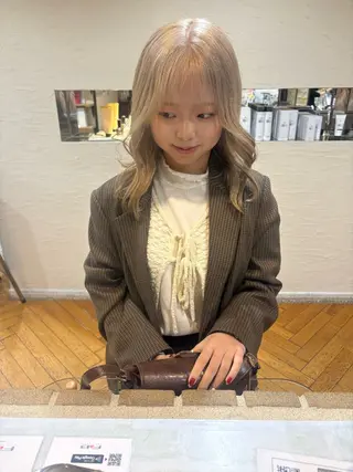 カラー FaB/ Yunaのヘアスタイル