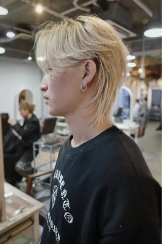 メンズ Pia hair design所属・【Pia】 セナ/ハイトーンのヘアスタイル