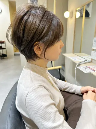 ショート カラー ショート特化/ 濱西亮輔のヘアスタイル