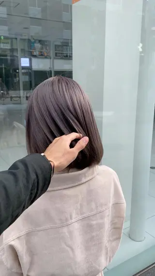 カラー Kazuki 艶髪特化のヘアスタイル