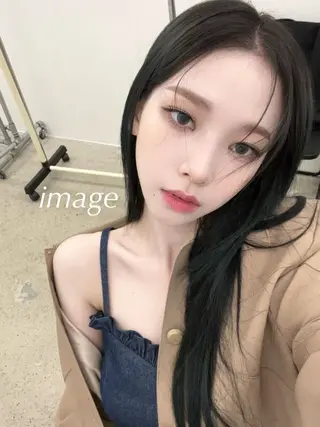 ロング カラー ワンホンヘア ケラチン/Kaitoのヘアスタイル