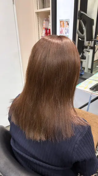 カラー 山内 友里菜のヘアスタイル