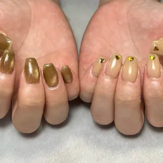 ネイル unwind ┊︎冬っぽネイル🛷のネイルデザイン