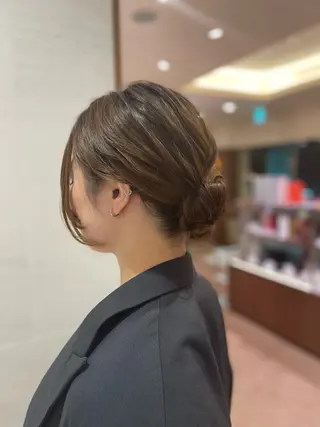 ヘアアレンジ 髪質改善/縮毛矯正 🧸梅川のヘアスタイル