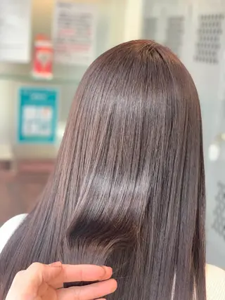 セミロング カラー WISTERIA P LUS1 ikumiのヘアスタイル