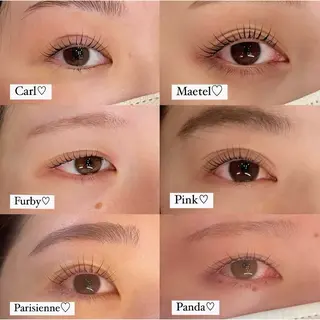 マツエク・マツパ EYELA甲府昭和♡ adachiのマツエク・マツパデザイン