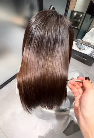 ロング 銀座/韓国/ワンホン 🤍艶髪🖤nahoのヘアスタイル