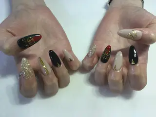 ネイル 💎🐰 saki. m 🐰💎のネイルデザイン