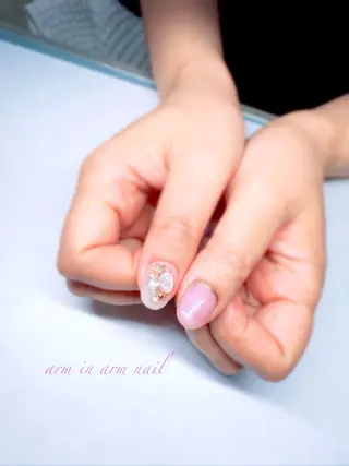 ネイル arm in arm ︎✿Yamamotoのマツエク・マツパデザイン