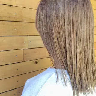 セミロング カラー 埼玉久喜/ハイトーン デザインカラーRYOのヘアスタイル