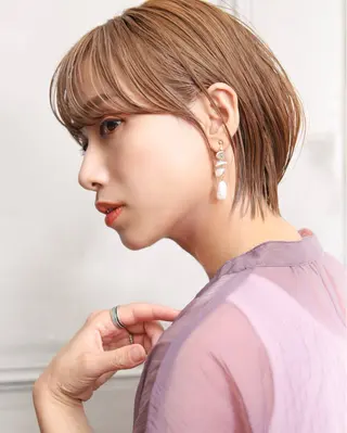 ショート 二ツ石 舞幸のヘアスタイル