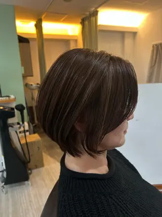 ショート 美髪✨艶髪✨髪質改善 カラー特化❣辻本悠心のヘアスタイル