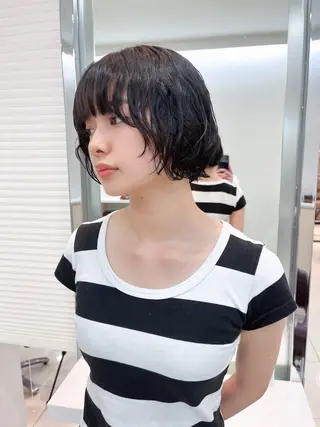 ショート パーマ 原宿パーマ kazuのヘアスタイル