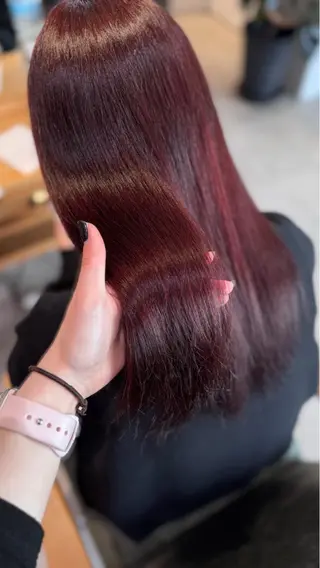 ロング カラー 韓国スタイル /一那のヘアスタイル