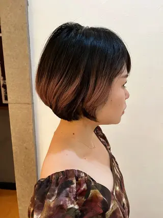 ショート カラー パーマ 🌼大人美人ショート 佐藤慎哉🌼のヘアスタイル